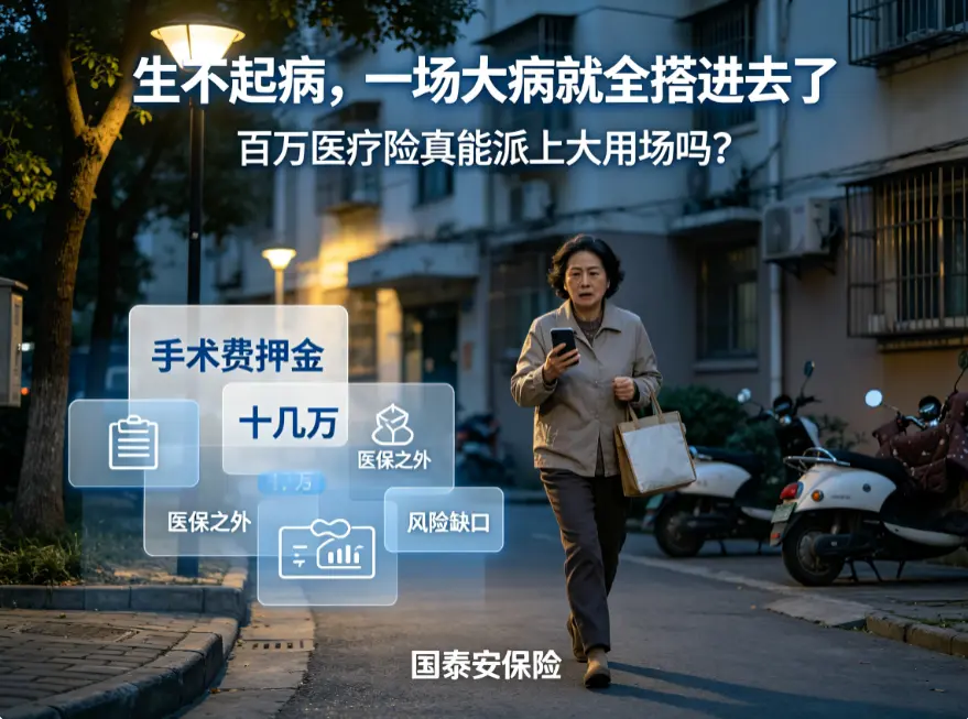 住一次院才明白，百万医疗险这笔账该怎么算？(图1)