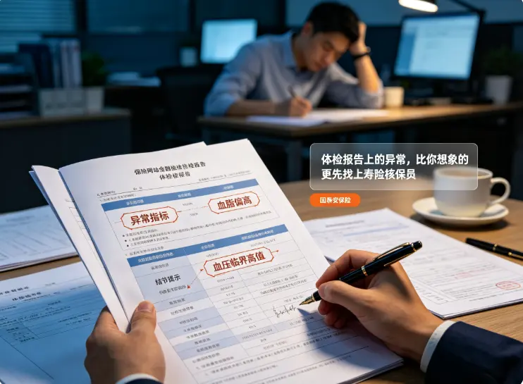体检报告上的异常，比你想象的更先找上寿险核保员(图1)